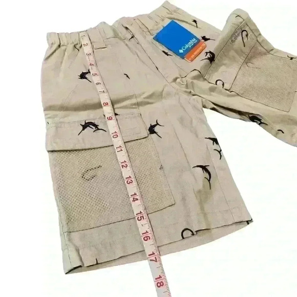 NEW NWT Columbia Kids Half Moon™ Embroidered Short, Little/Big Kids, Sz S/P $50 - Picture 4 of 8